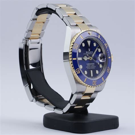 rolex submariner two-tone blue|rolex submariner two tone review.